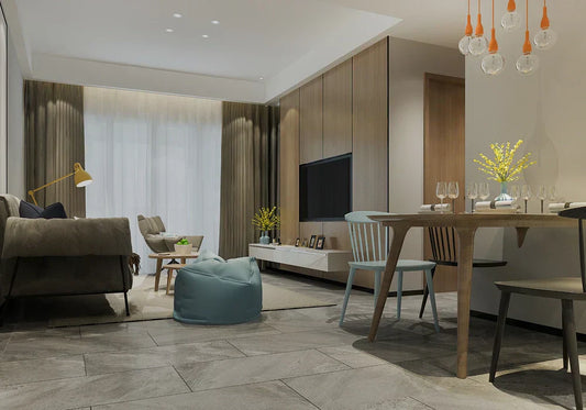 Seamless Living & Dining Space
