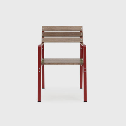 Metal And Wooden Chair