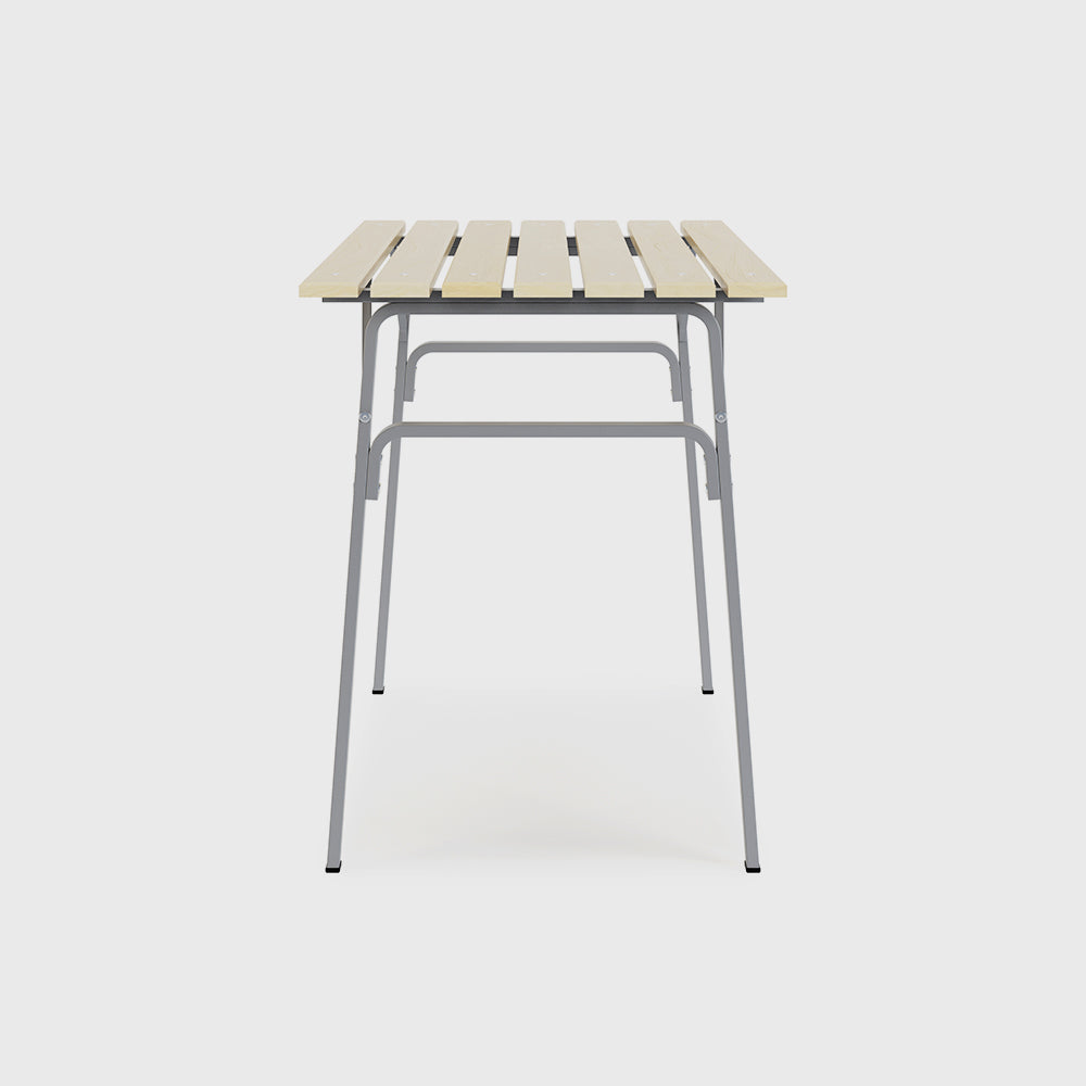 Folding Bamboo Adj Table 25In