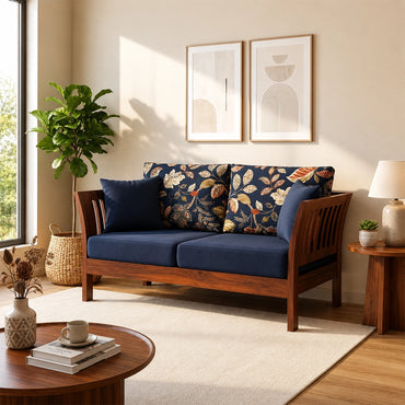 Classic Wooden Lounge Sofa