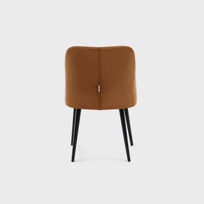 Modern Brown Leather Armchair