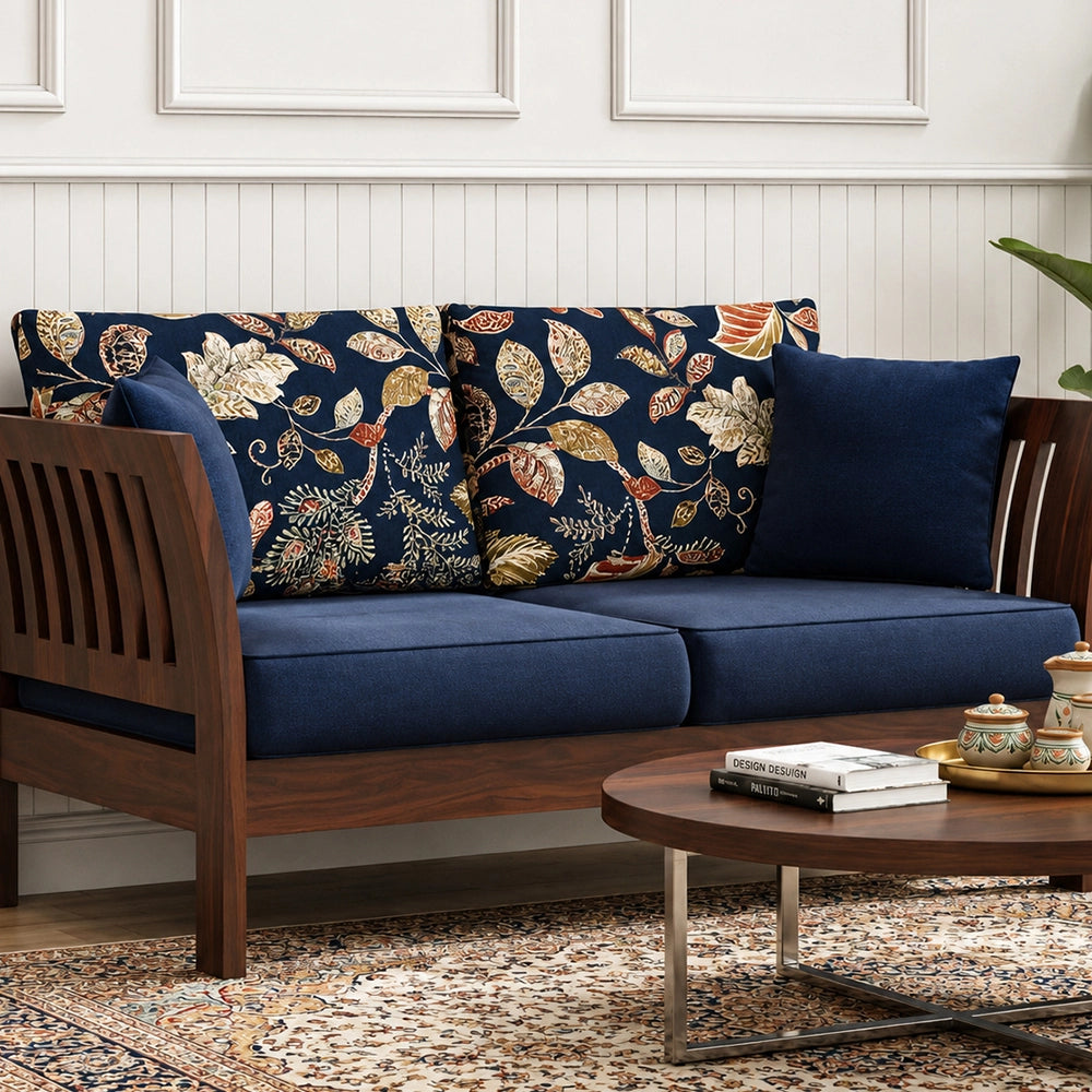 Classic Wooden Lounge Sofa