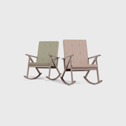 Modern Fabric Wooden Chair