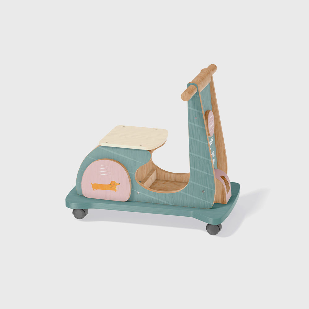 Scooter Toy with Retro Design