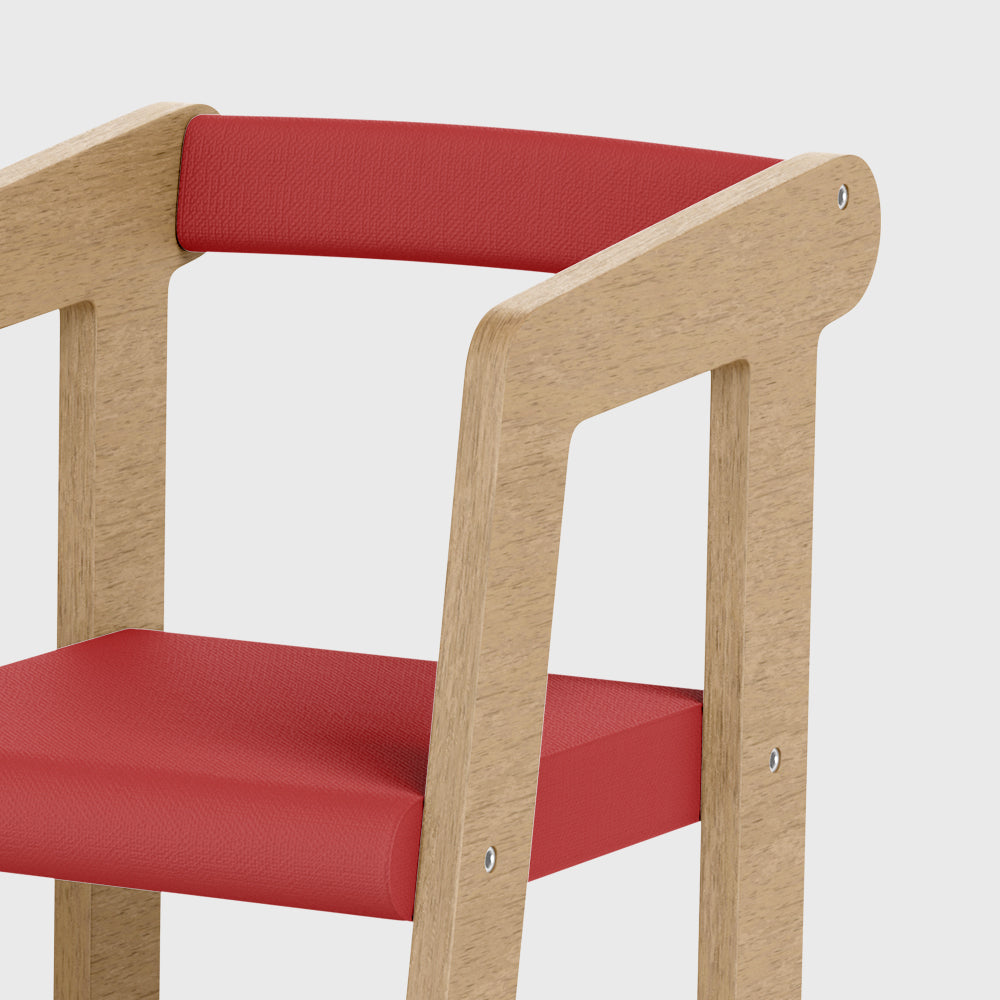 Wooden High Chair for Toddlers